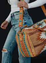 Load image into Gallery viewer, Sloane Woven Weekender - Tan