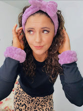 Load image into Gallery viewer, Spa Headband &amp; Wristband Set
